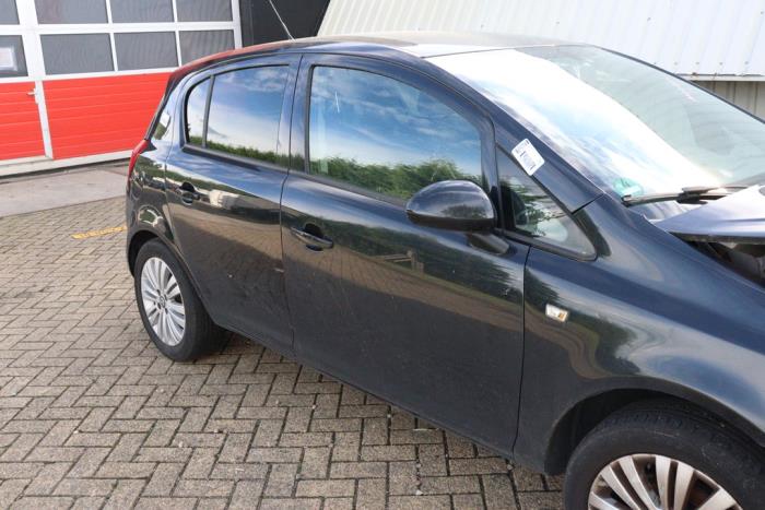 Opel Corsa D 1.2 16V LPG Sloopvoertuig (2014, Zwart)