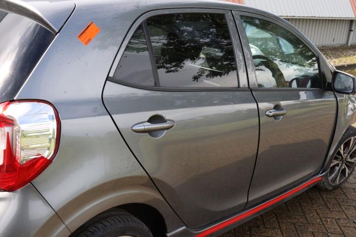 Kia Picanto 1.0 12V Sloopvoertuig (2023, Grijs)