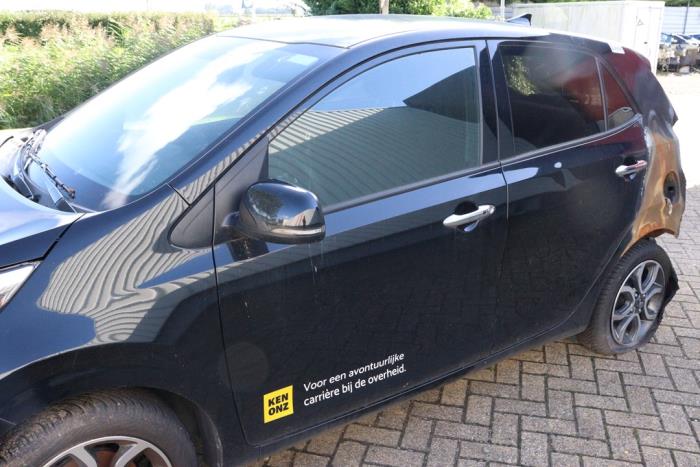 Kia Picanto 1.0 DPi 12V Sloopvoertuig (2023, Zwart)