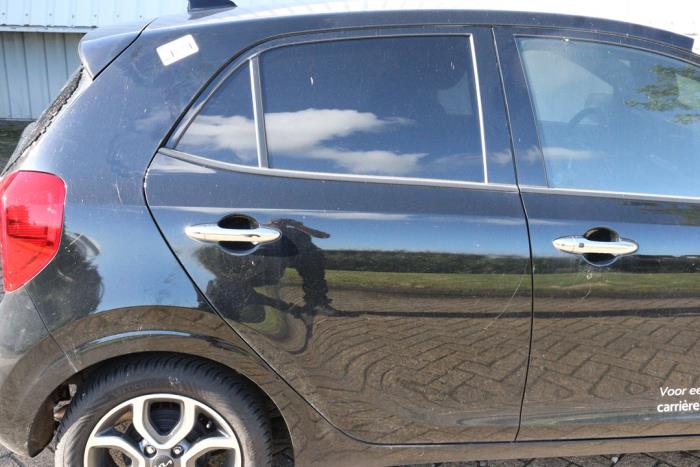 Kia Picanto 1.0 DPi 12V Sloopvoertuig (2023, Zwart)