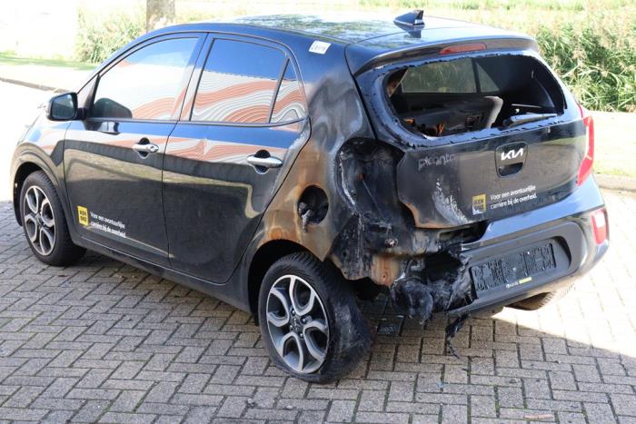 Kia Picanto 1.0 DPi 12V Sloopvoertuig (2023, Zwart)