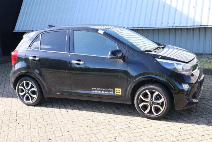 Kia Picanto 1.0 DPi 12V Sloopvoertuig (2023, Zwart)