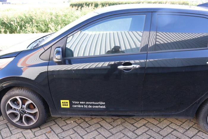 Kia Picanto 1.0 DPi 12V Sloopvoertuig (2023, Zwart)