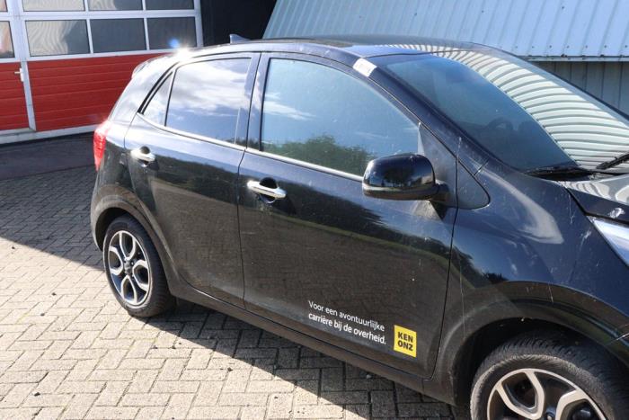 Kia Picanto 1.0 DPi 12V Sloopvoertuig (2023, Zwart)