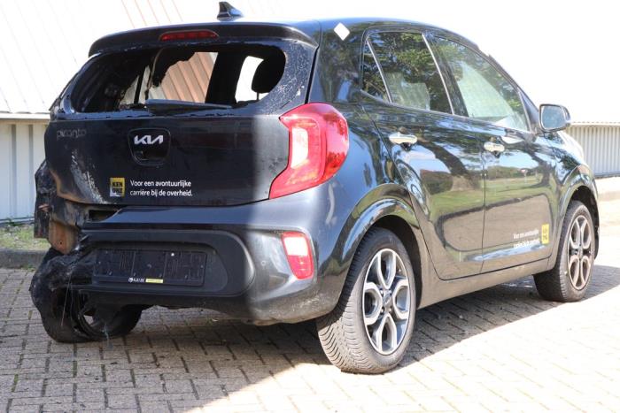 Kia Picanto 1.0 DPi 12V Sloopvoertuig (2023, Zwart)