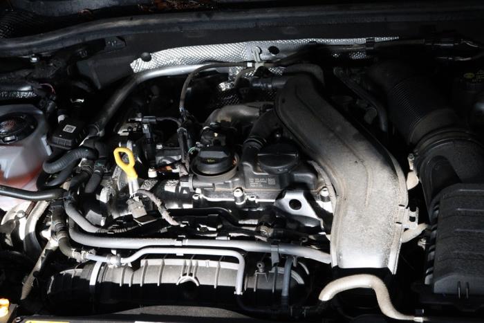 Seat Leon Sportstourer 1.5 eTSI 16V Sloopvoertuig (2021, Metallic, Zwart)