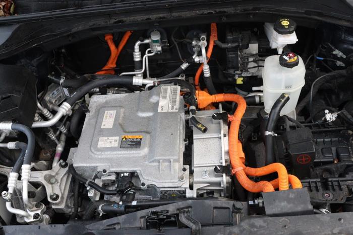 Kia Niro I E-Niro 64 kWh Sloopvoertuig (2020, Blauw)