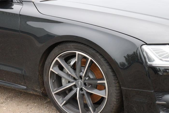 Audi S8 4.0 Plus V8 TFSI 32V Sloopvoertuig (2016, Zwart)