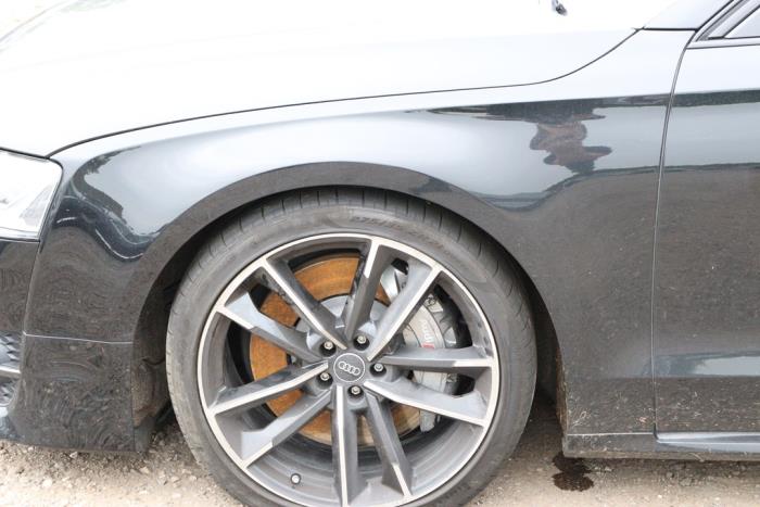 Audi S8 4.0 Plus V8 TFSI 32V Sloopvoertuig (2016, Zwart)