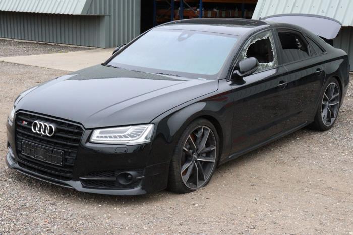 Audi S8 4.0 Plus V8 TFSI 32V Sloopvoertuig (2016, Zwart)