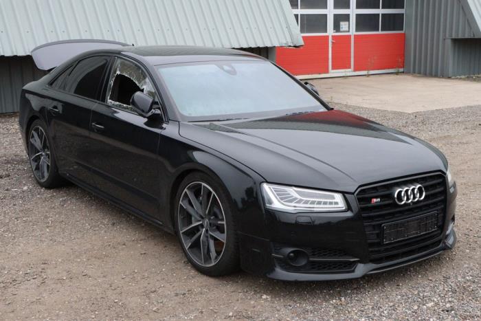 Audi S8 4.0 Plus V8 TFSI 32V Sloopvoertuig (2016, Zwart)