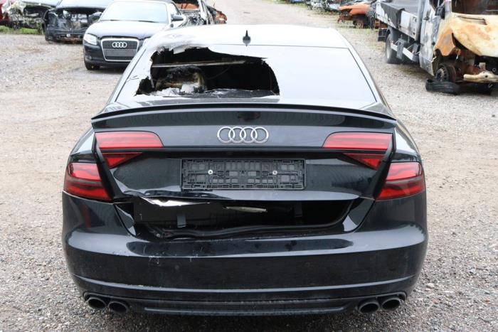 Audi S8 4.0 Plus V8 TFSI 32V Sloopvoertuig (2016, Zwart)