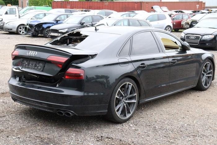 Audi S8 4.0 Plus V8 TFSI 32V Sloopvoertuig (2016, Zwart)