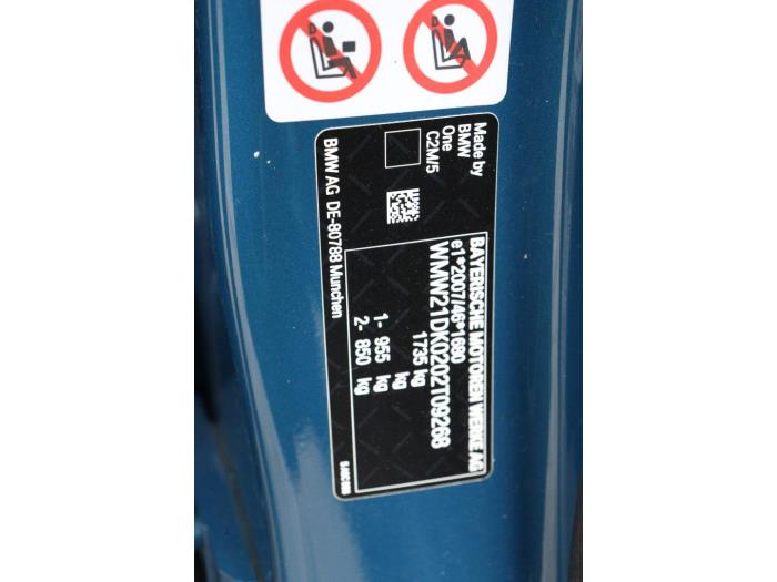 Mini Mini 1.5 12V One Sloopvoertuig (2022, Blauw)