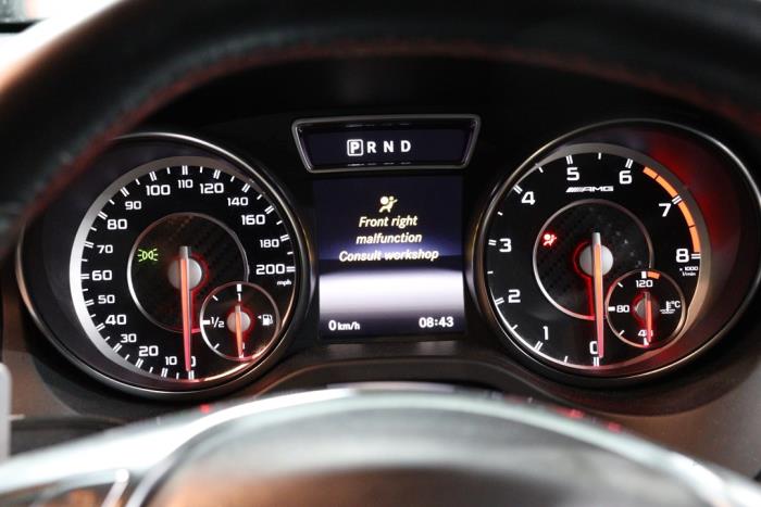 Mercedes CLA AMG 2.0 CLA-45 AMG Turbo 16V Sloopvoertuig (2013, Wit)