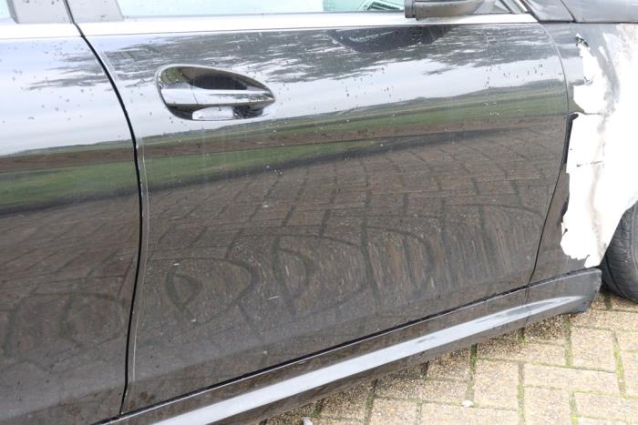 Mercedes C-Klasse AMG 6.2 C-63 AMG V8 32V Sloopvoertuig (2009, Metallic, Zwart)