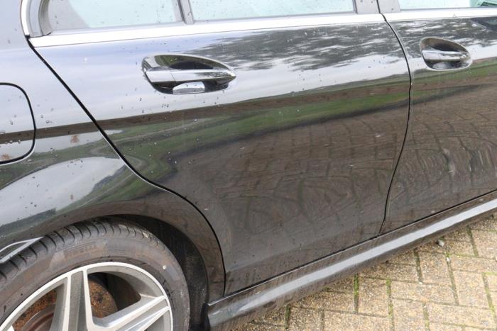 Mercedes C-Klasse AMG 6.2 C-63 AMG V8 32V Sloopvoertuig (2009, Metallic, Zwart)