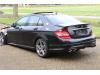Mercedes C-Klasse AMG 6.2 C-63 AMG V8 32V Sloopvoertuig (2009, Metallic, Zwart)
