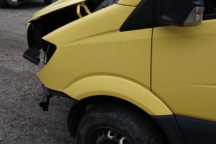 Mercedes Sprinter 3,5t 313 CDI 16V Sloopvoertuig (2015, Geel)