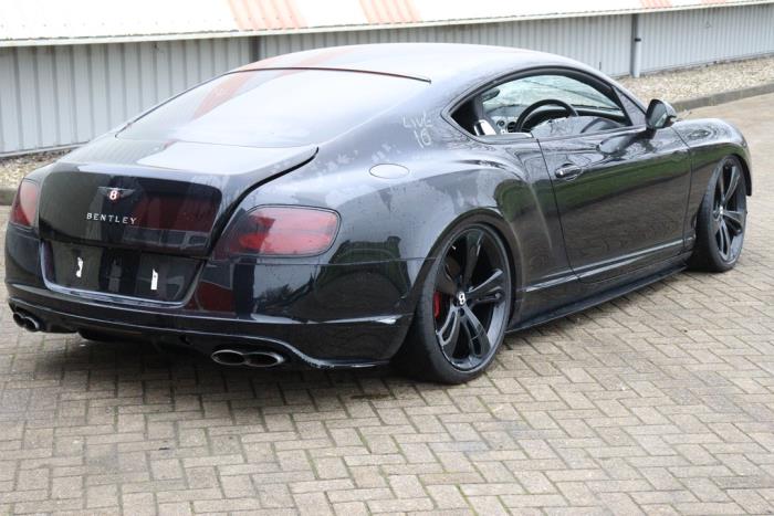 Bentley Continental GT 4.0 V8 S 32V Sloopvoertuig (2015, Metallic, Zwart)