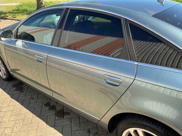 Audi A6 2.8 V6 24V FSI Sloopvoertuig (2009, Metallic, Zilvergrijs)
