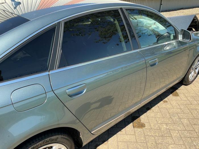 Audi A6 2.8 V6 24V FSI Sloopvoertuig (2009, Metallic, Zilvergrijs)