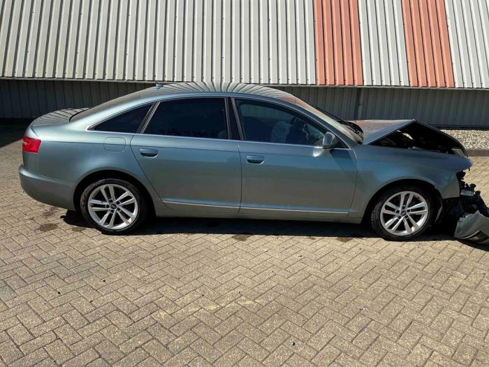 Audi A6 2.8 V6 24V FSI Sloopvoertuig (2009, Metallic, Zilvergrijs)