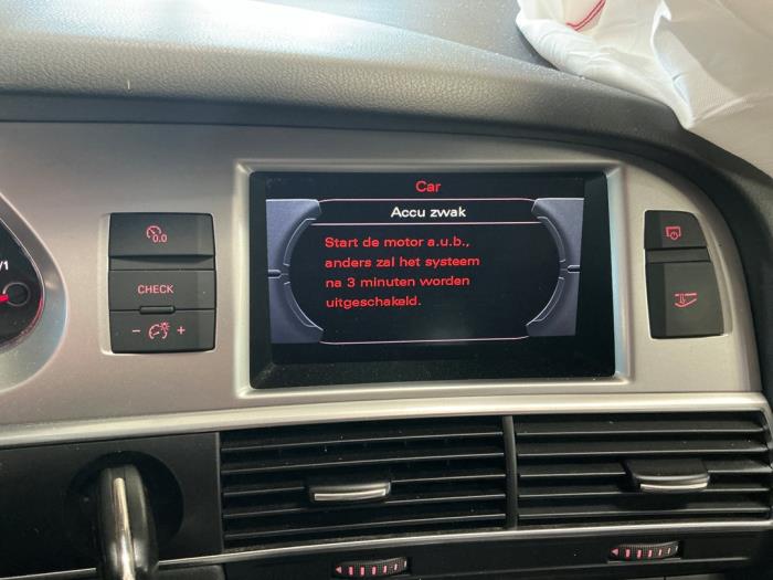 Audi A6 2.8 V6 24V FSI Sloopvoertuig (2009, Metallic, Zilvergrijs)