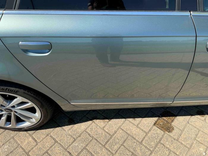 Audi A6 2.8 V6 24V FSI Sloopvoertuig (2009, Metallic, Zilvergrijs)