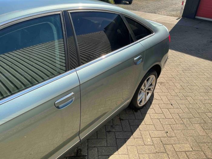 Audi A6 2.8 V6 24V FSI Sloopvoertuig (2009, Metallic, Zilvergrijs)
