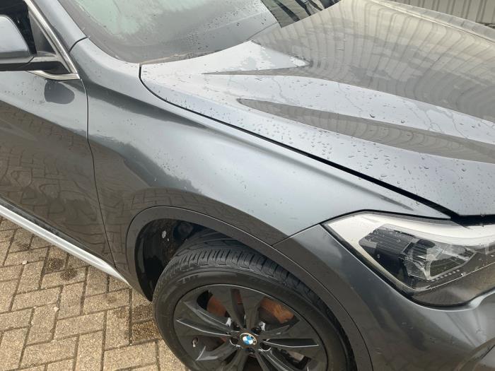 BMW X1 sDrive 20i 2.0 16V Twin Power Turbo Sloopvoertuig (2021, Grijs)