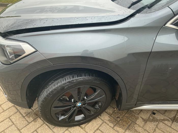 BMW X1 sDrive 20i 2.0 16V Twin Power Turbo Sloopvoertuig (2021, Grijs)