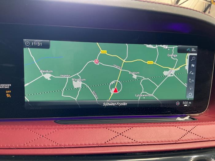 Mercedes S AMG 4.0 S-63 L AMG V8 Turbo 4-Matic+ Sloopvoertuig (2018, Wit)