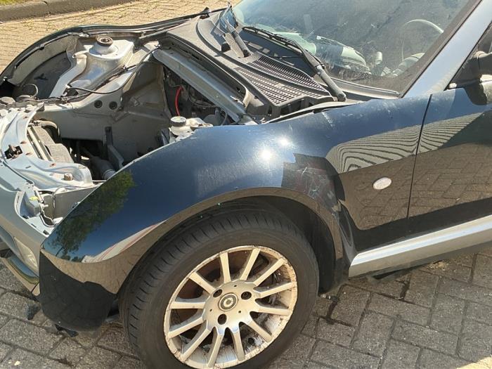 Smart Roadster Coupé 0.7 Turbo Sloopvoertuig (2003, Zilvergrijs, Zwart)