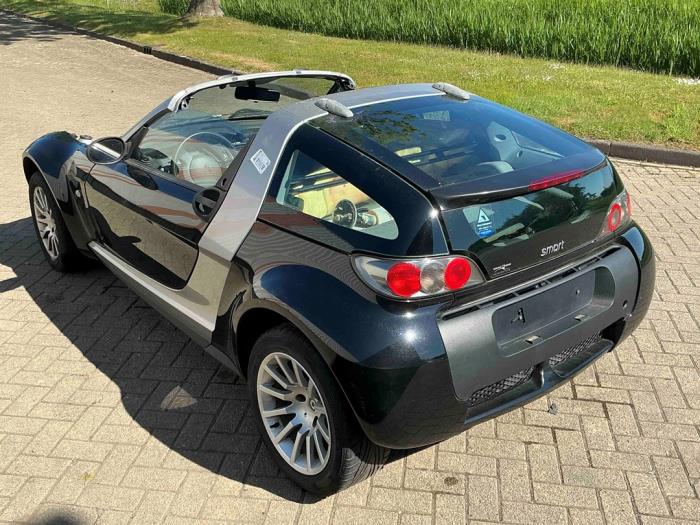 Smart Roadster Coupé 0.7 Turbo Sloopvoertuig (2003, Zilvergrijs, Zwart)