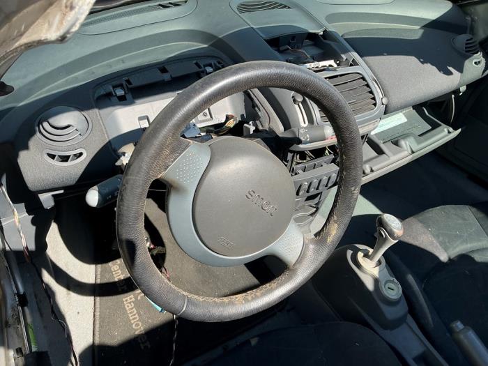 Smart Roadster Coupé 0.7 Turbo Sloopvoertuig (2003, Zilvergrijs, Zwart)