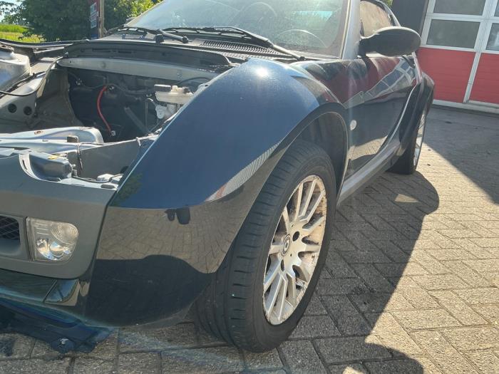 Smart Roadster Coupé 0.7 Turbo Sloopvoertuig (2003, Zilvergrijs, Zwart)