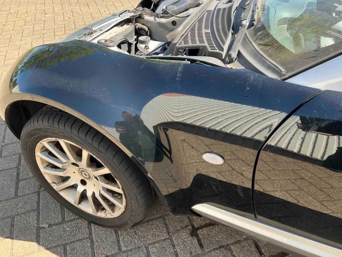 Smart Roadster Coupé 0.7 Turbo Sloopvoertuig (2003, Zilvergrijs, Zwart)