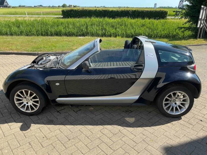 Smart Roadster Coupé 0.7 Turbo Sloopvoertuig (2003, Zilvergrijs, Zwart)