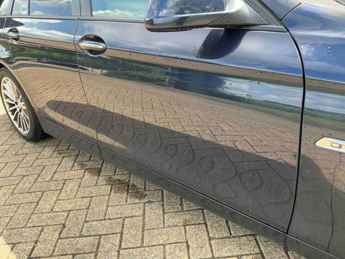 BMW 5 serie Touring 520d 16V Sloopvoertuig (2012, Metallic, Blauw)