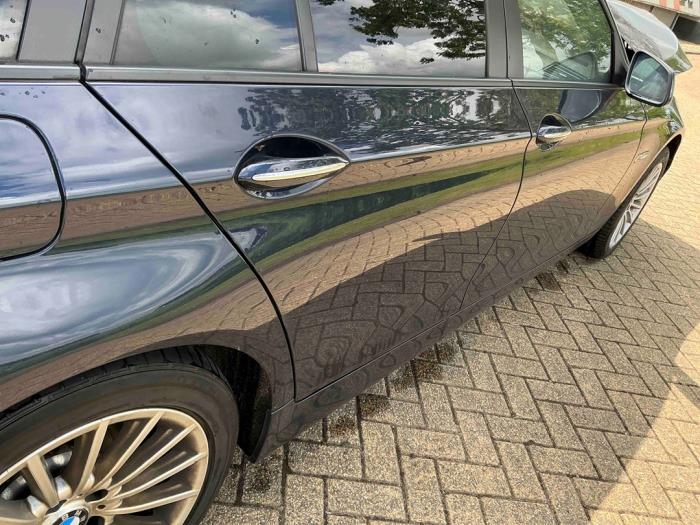 BMW 5 serie Touring 520d 16V Sloopvoertuig (2012, Metallic, Blauw)