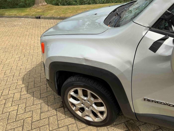 Jeep Renegade 1.4 Multi Air 16V Sloopvoertuig (2017, Metallic, Zilvergrijs)