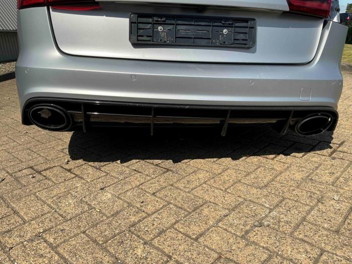 Audi RS 6 Avant 4.0 V8 TFSI Performance 32V Sloopvoertuig (2018, Metallic, Zilvergrijs, Grijs)