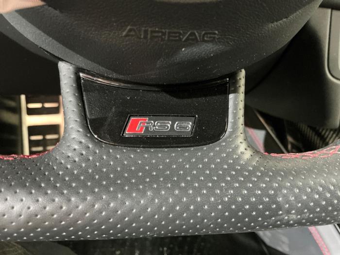 Audi RS 6 Avant 4.0 V8 TFSI Performance 32V Sloopvoertuig (2018, Metallic, Zilvergrijs, Grijs)