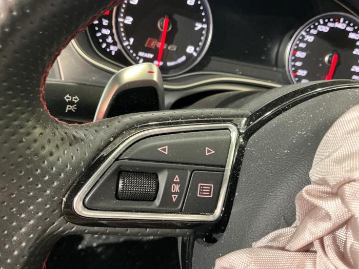 Audi RS 6 Avant 4.0 V8 TFSI Performance 32V Sloopvoertuig (2018, Metallic, Zilvergrijs, Grijs)