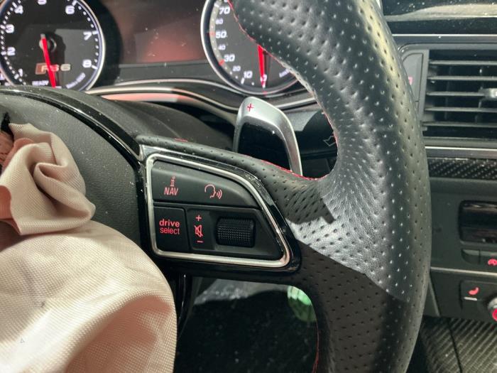 Audi RS 6 Avant 4.0 V8 TFSI Performance 32V Sloopvoertuig (2018, Metallic, Zilvergrijs, Grijs)