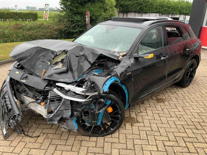Audi e-tron 55 quattro Sloopvoertuig (2019, Blauw)
