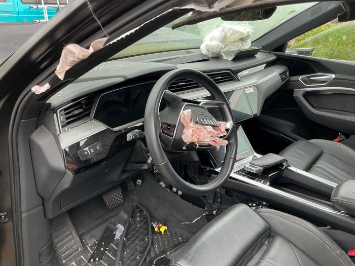 Audi e-tron 55 quattro Sloopvoertuig (2019, Blauw)