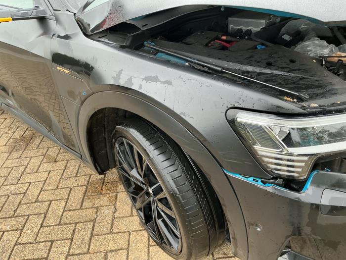 Audi e-tron 55 quattro Sloopvoertuig (2019, Blauw)