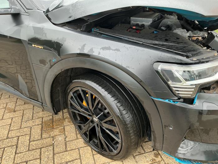 Audi e-tron 55 quattro Sloopvoertuig (2019, Blauw)